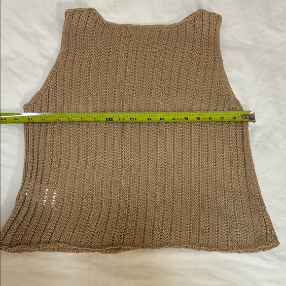 Ralph Lauren Tan Knit Tank Top - Picture 5 of 6